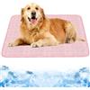Dawumin Tappetino Refrigerante Cane, Tappeto Refrigerante per C-ani, Cuccia Estiva per Cani, Tappetino Rinfrescante Lavabili per Gatti, Tappeto Refrigerante per Cani, Gatti, Animali Domestici (rosa, XL)