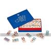 Dal Negro Double 9 Colour Spot Dominoes in Box