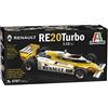 Italeri 1/12 Renault F1 RE20 Turbo Plastic Model Kit IT4707 con istruzioni gi...