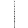 QWORK® Punte a trivella per legno, 12 mm x 400 mm, taglia fori bassi e profondi in legno, 1 pezzo