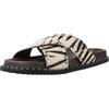 Carmela - Sandalo da donna - Calzature comode e versatili - Moda casual, Zebra, 37 EU