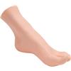 YANGSHINE - Piedi realistici in PVC per manichino maschile, modello di piede in scala naturale per insegnamento, disegno, pittura, oreficeria - Piede destro da uomo, 24,5 cm