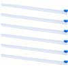 DICOSMETIC 6 pezzi di plastica Slider Cutter 14.97 riutilizzabile pellicola trasparente taglierina scorrevole taglierina scorrevole taglierina di ricambio per avvolgere alimenti taglierina dispenser