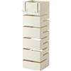 Arreditaly Portaombrelli In Acciaio Zincato Per Interno Esterno Con Vaschetta Scolapioggia 2 Ganci Removibili Base Antiscivolo e Struttura Robusta Design Moderno 49 x 15,5 x 15.5 Cm (Bianco)