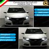 ELT KIT FARI FULL LED HONDA CIVIC 9 IX ANABBAGLIANTI H7 + ABBAGLIANTI H7 6000K XENON