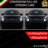 ELT KIT FARI FULL LED H7 CITROEN C1 MK2 ANABBAGLIANTI + ABBAGLIANTI 6000K CANBUS