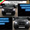 ELT KIT FARI FULL LED OPEL MOKKA X ANABBAGLIANTI ABBAGLIANTI CANBUS 6000K NO ERROR