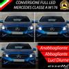 ELT KIT FARI FULL LED MERCEDES CLASSE A ANABBAGLIANTI H7 + ABBAGLIANTI DIURNE H15