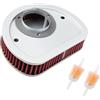 Hippotech HD-1499 29461-99 Filtro Aria per Harley Davidson Dyna Road King Heritage Softail Electra Glide Deluxe Deuce Springer Custom Standard Wide Super Glide Low Rider Bob