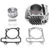 WOOSTAR 62.5mm Kit Pistone Cilindro Sostituzione per 4 Tempi GY6 170cc 180cc 200cc 1P63QML Motore Cinese ATV Quad Go Kart Scooter