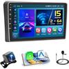 Hikity 2+64GB Android 15 Autoradio per Audi A3 (2003-2012) S3 (2006-2012) RS3 (2011-2012) Radio Senza Fili Carplay Android Auto Bluetooth 9 Schermo Auto Radio con Telecamera GPS HiFi WiFi FM RDS