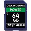Delkin Devices Scheda di memoria SDXC UHS-II (U3/V90) da 64 GB