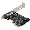VBESTLIFE Scheda PCI Express a SATA 3.0 - 6 Porte SATA III, Scheda PCIE a Doppia Porta