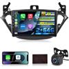 ETLFUCyber [2G+64G] Android Autoradio per Opel Corsa 2015-2019/Opel Adam 2013-2016 con Senza Fili Carplay e Android Auto, Autoradio Touch Screen HD da 9 pollici con GPS/WiFi/Bluetooth/EQ/FM RDS