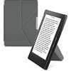 kwmobile Custodia Pieghevole Compatibile con Kobo Aura H2O Edition 1 Cover - Cover Magnetica Pelle PU eReader con Stand - antracite