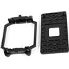 A ABSOPRO CPU Ventola Staffa Base per AM2 AM3 Presa Plastica Nero