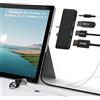Yeemie Microsoft Surface Go Docking Station, accessorio 4 in 1 con HDMI 4K + hub porta USB 3.0 + adattatore audio da 3,5 mm per Surface Pro e Go