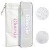 Glowxie - Lima per piedi XL in vetro, 2 lime in 1, per rimuovere pelle morta e calli, a lunga durata, ipoallergenica