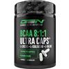 GEN GERMAN ELITE NUTRITION BCAA Ultra Caps 320 capsule - 1100 mg per Capsula - Extra Alto Dosaggio e Pura - Rapporto 8:1:1 - L-Leucina, L-Isoleucina, L-Valina - Amminoacidi Essenziali
