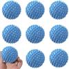 CPRNQY 9 palline per asciugatrici, per piumini, palline per biancheria, per biancheria più soffice, riutilizzabili, sfere per asciugatrice (blu)
