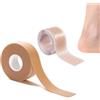 RAMTRIO Cerotti Vesciche Cerotti Vesciche Adesivi, 2 Rotoli Cerotto per Bolle Adesivi Impermeabili Autoadesivi Resistenti Allusura per Tallone Piedi per Prevenire Bolle e Sfregamenti
