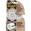 SCOTCH Dispenser in acciaio con 2 rotoli Scotch® Magic™ 19 mm x 13,9 m