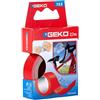 Geko Nastro adesivo telato Tex rosso 19mmx2,7mt Geko