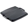 DURABLE Coperchio nero per bidone DURABIN quadrato 90 lt Durable