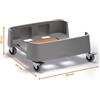 DURABLE Carrello quadrato in rPP per bidoni DURABIN da 90L 390x165x415mm Durable