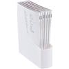 FELLOWES Portariviste G2D Bianco in PS riciclato 30x9x25,8cm Fellowes