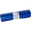 Bio Extrusion 10 sacchi rifiuti PCR 120L 90x120cm 60gr azzurro Bio Extrusion