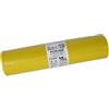 Bio Extrusion 10 sacchi rifiuti PCR 120L 90x120cm 100gr giallo Bio Extrusion