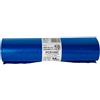 Bio Extrusion 10 sacchi rifiuti PCR 120L 90x120cm 100gr azzurro Bio Extrusion