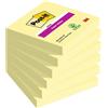 POST-IT Cf. 6pz 90 foglietti Post-it® Super Sticky 76x76mm 654-6SS giallo Canary