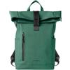 IN TEMPO Zaino Roll-top Drop gomma antipioggia dim. 30x42x14cm verde InTempo