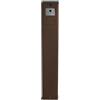 STILCASA posacenere a colonna con serratura corten Stilcasa