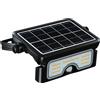 V-TAC Faro LED Solare 7W con Sensore PIR CCT Nero IP65 SKU 24341
