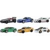 Hot Wheels - Car Culture Europa Multipack con 6 Macchinine Premium in Scala 1:64 automobili Europee - da Collezione, Giocattolo per Bambini 3+ Anni, HDH51