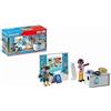 PLAYMOBIL City Life 71330 Aula lezione con visore, proiettore funzionante, Tablet e Occhiali VR per Giochi di Ruolo creativi, Giocattolo per Bambini dai 4 Anni in su