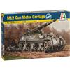 Italeri 7076 Modello in Plastica da Assemblare Carri Armati M12 Gun Motor Carriage Model Kit Scala 1:72