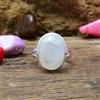 Handmade Brillante Arcobaleno Luna Gemma 925 Argento Sterling Handmade Anello Tutti Size