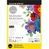 Daler Rowney Simply - Blocco di carta multicolore,120g/m,21 fogli