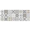 Douceur d'Intérieur TAPPETO DECORAZIONE RETTANGOLARE 45 x 120 CM SCHIUMA STAMPA SALOU NATURALE
