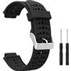 Muovrto Meiruo Uomo/Donna Cinturino di Ricambio per Garmin Forerunner 25 Orologio, Bracciali per Garmin Forerunner 25