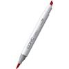 Copic Ciao - Pennarello Grafico con Doppia Punta, 11 g , Rosso (Lipstick Red), 12 x 12 x 150 mm