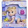 Baby Alive, Crawl 'n Play Harper Hugs, Set con Bambola realistica Elettronica Che Gattona, Capelli biondi, Giocattoli per Bambini e Bambine dai 3 Anni in su, 27 cm