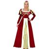 Ciao 16159 - Dama del Castello, Taglia S, Rosso/Oro/Bianco