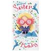 Harry Potter Biglietto di auguri ufficiale per sorella To A Magical Sister White HP014