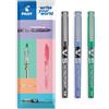 Pilot V5 Hi-Tecpoint - Penna a sfera con punta fine da 0,5 mm, spessore tratto 0,3 mm, confezione da 3 cuscini per insegnanti, set nero, blu e verde