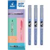 Pilot V5 Hi-Tecpoint - Penna a sfera con punta fine da 0,5 mm, confezione da 3 (blu)
